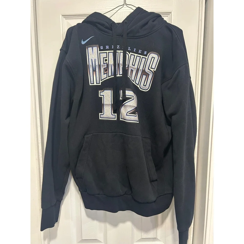Nike Memphis Grizzlies Ja Morant 12 NBA Hoodie Black Small Sweatshirt